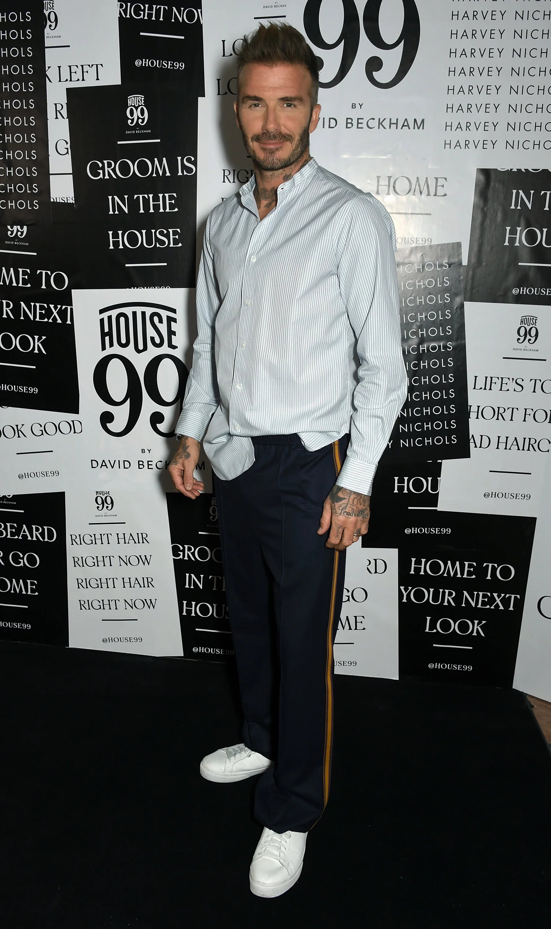 David Beckham Launches House 99 Exclusive at Harvey Nichols