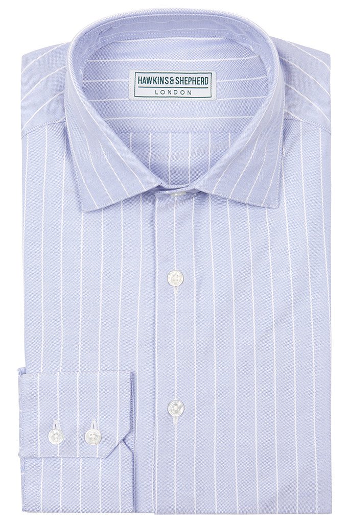 Hawkins & Shepherd Blue Oxford Shirt