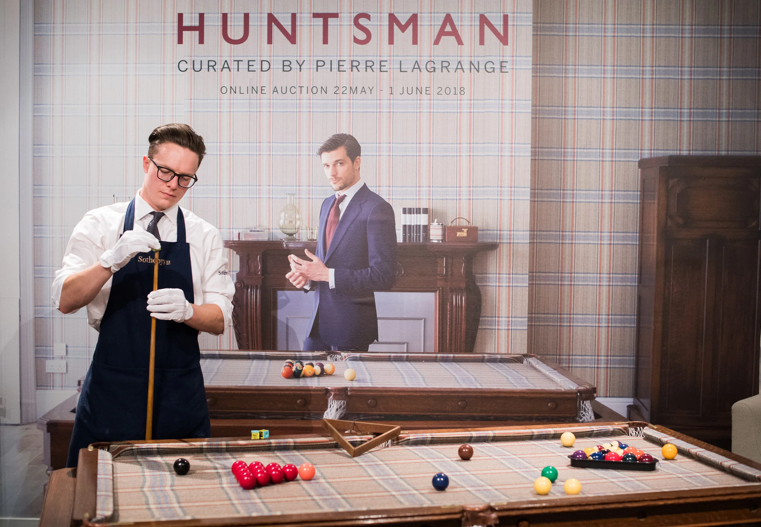 Sotheby’s Partner with Savile Row Tailor Huntsman & Sons