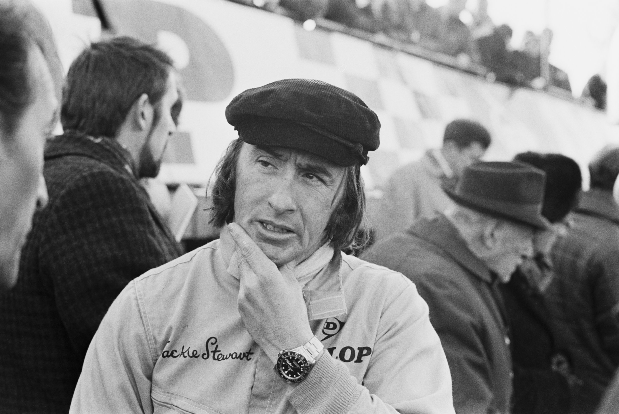 ©Norman Quicke/Daily Express/Getty Images CHAMPION RACING DRIVER JACKIE STEWART, UK, 6th MARCH 1970