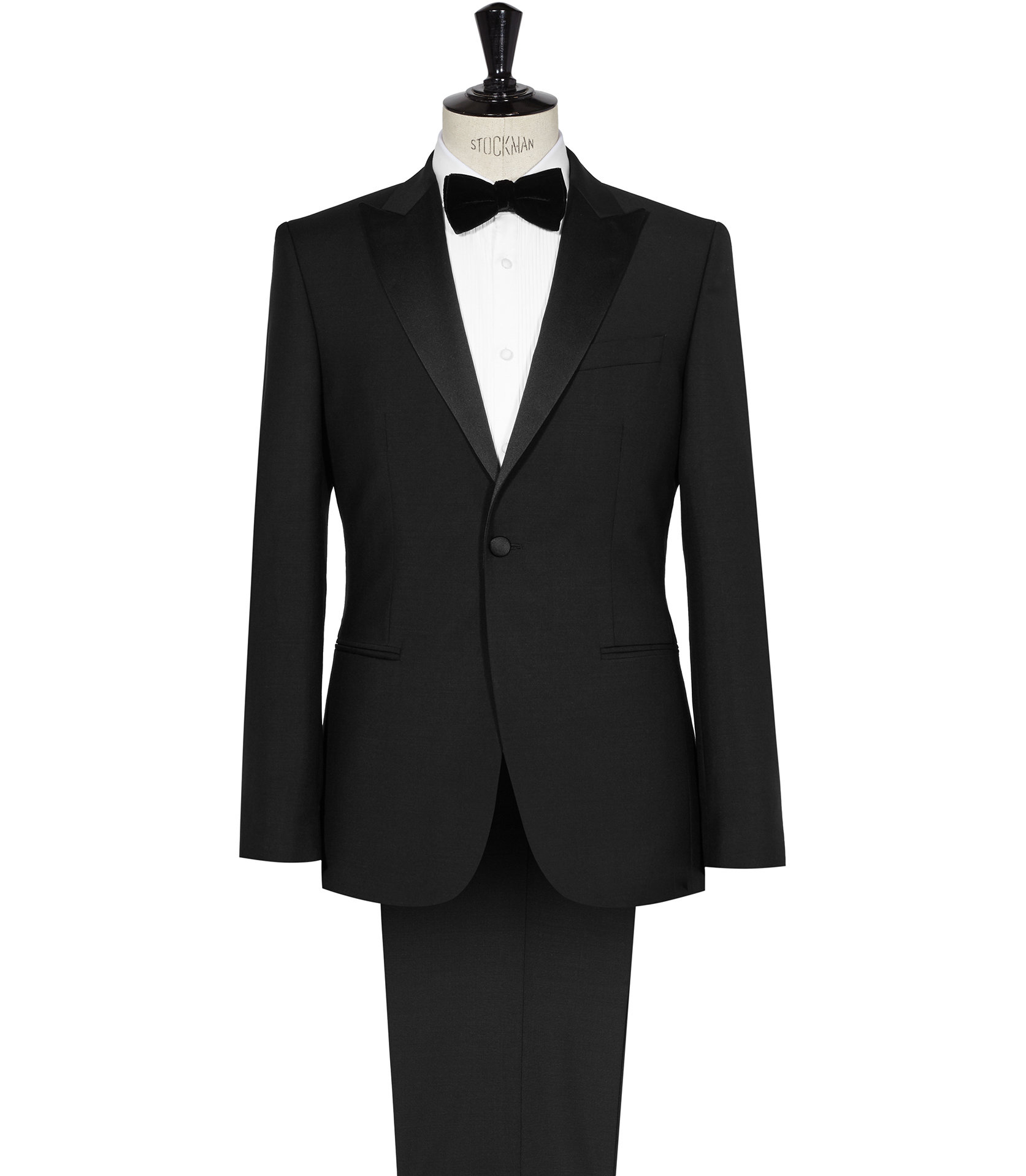 Reiss Black Tuxedo Suit