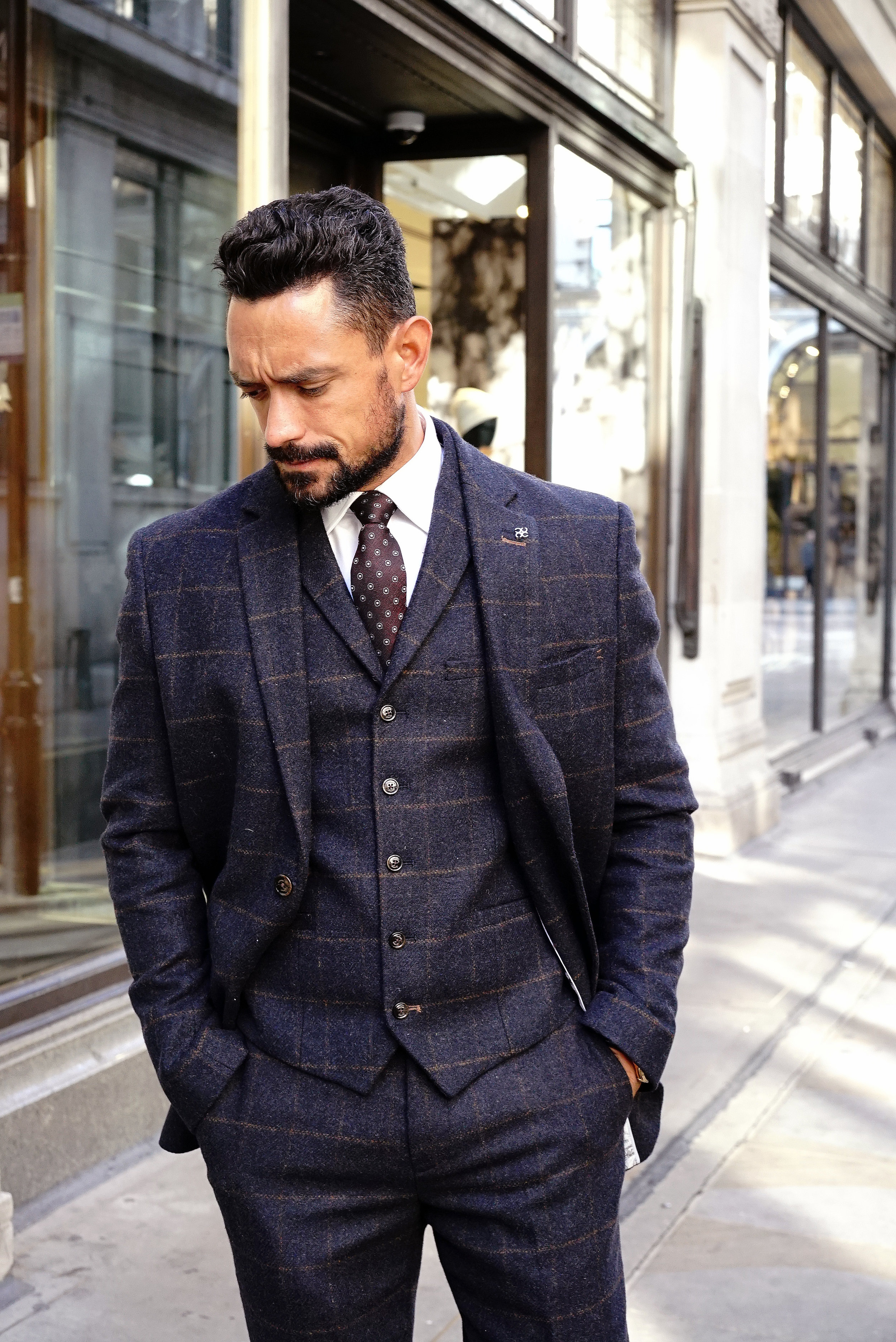 Men's Suits - Single, Double Breasted & 3 Piece Suits | Stylish men wear,  Black suit men, Black men fashion