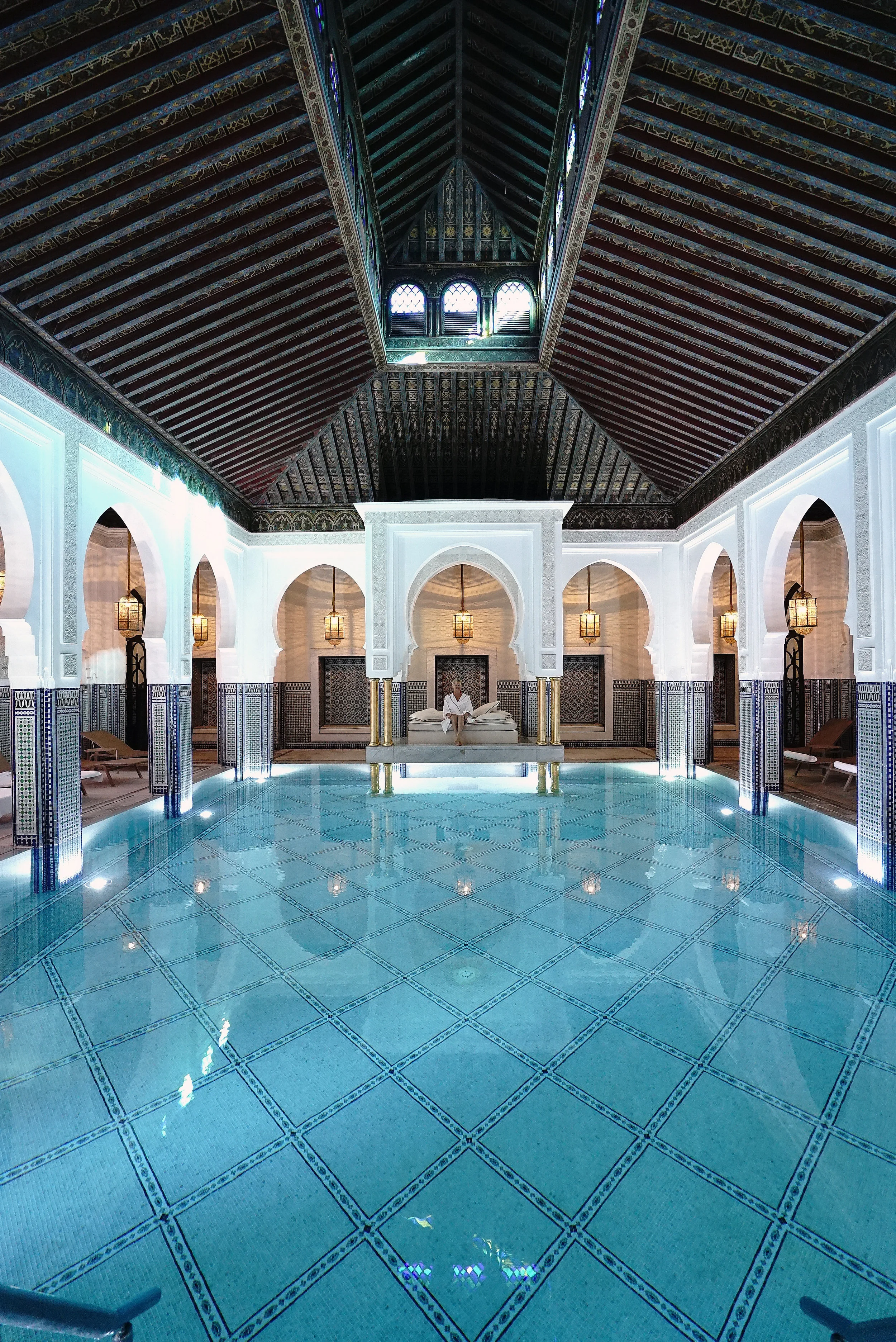 La Mamounia Morocco Indoor Swimming Pool 6.jpg