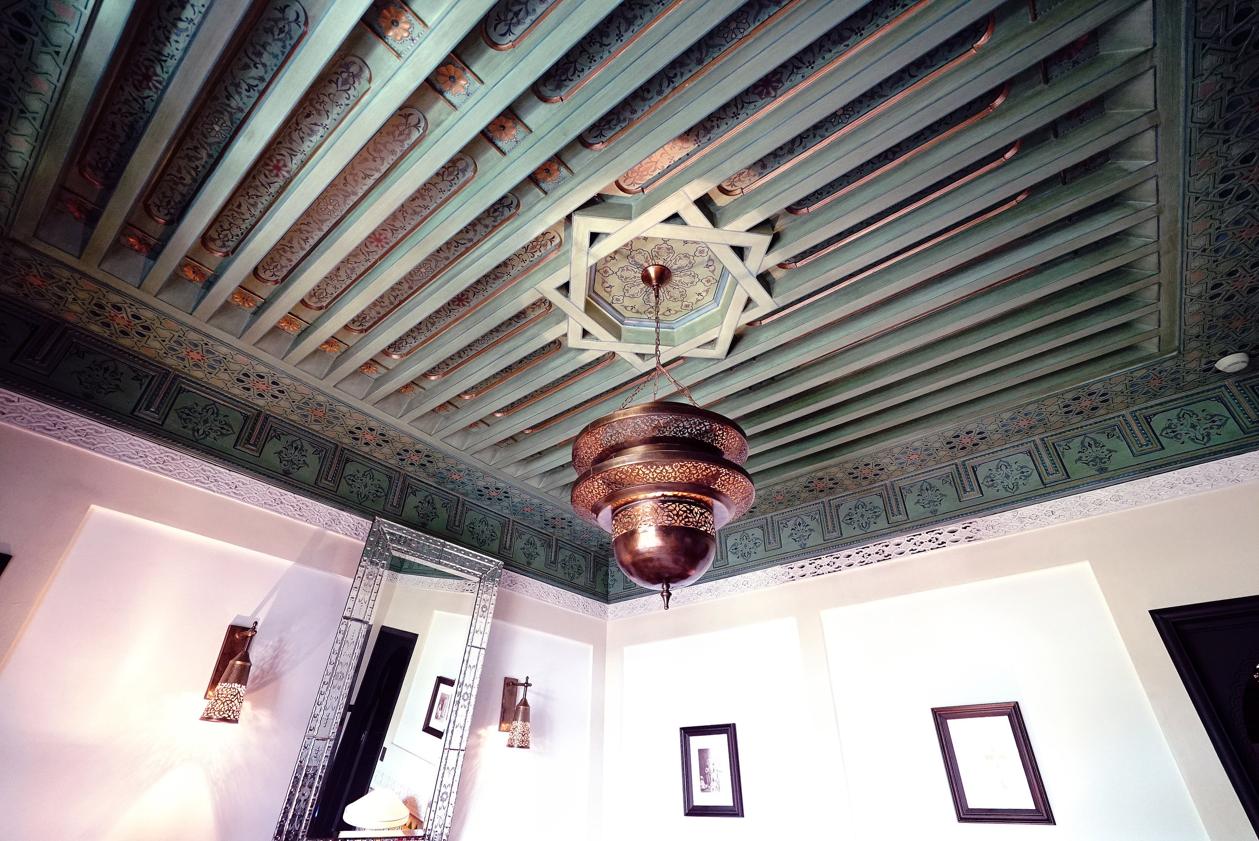 La Mamounia Morocco Room Suite Ceiling.jpg