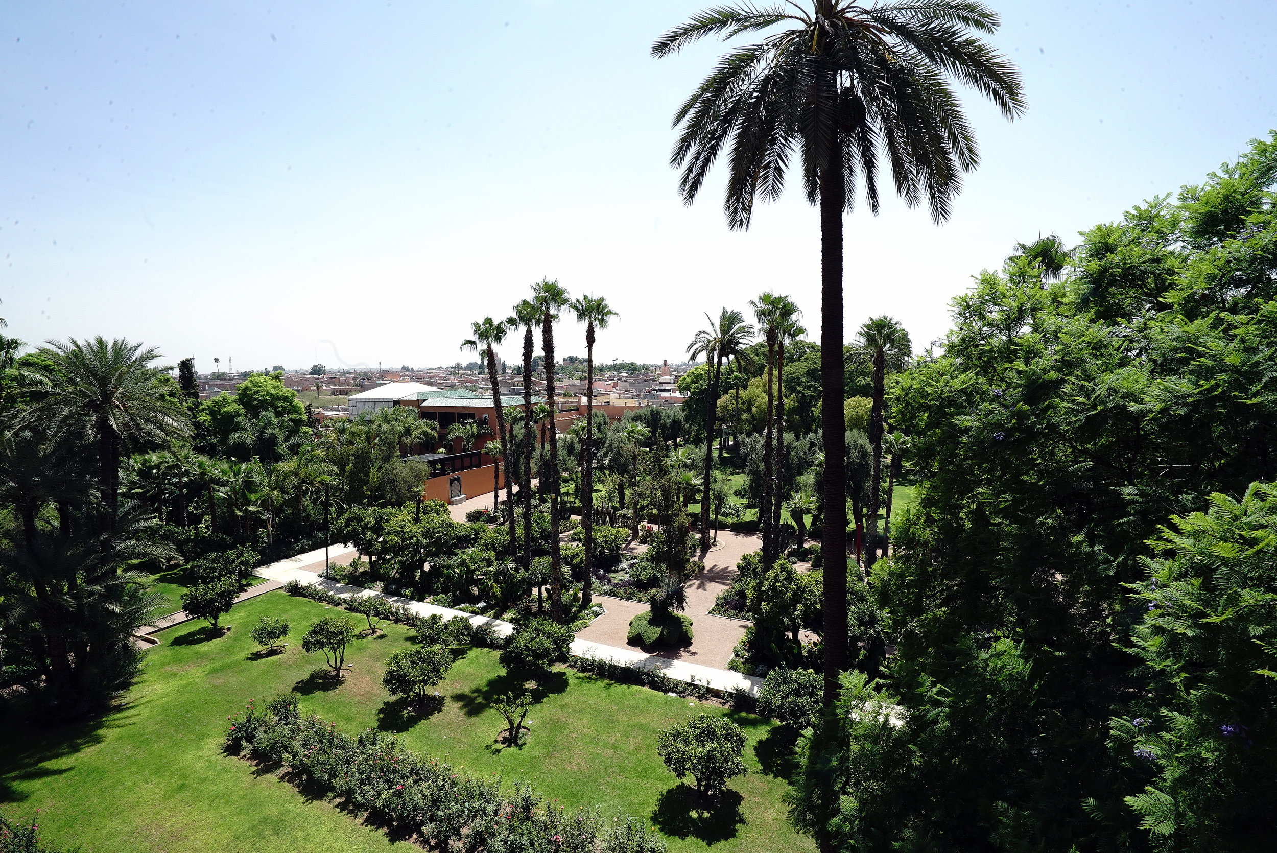 La Mamounia Morocco Suite View From Balcony.jpg