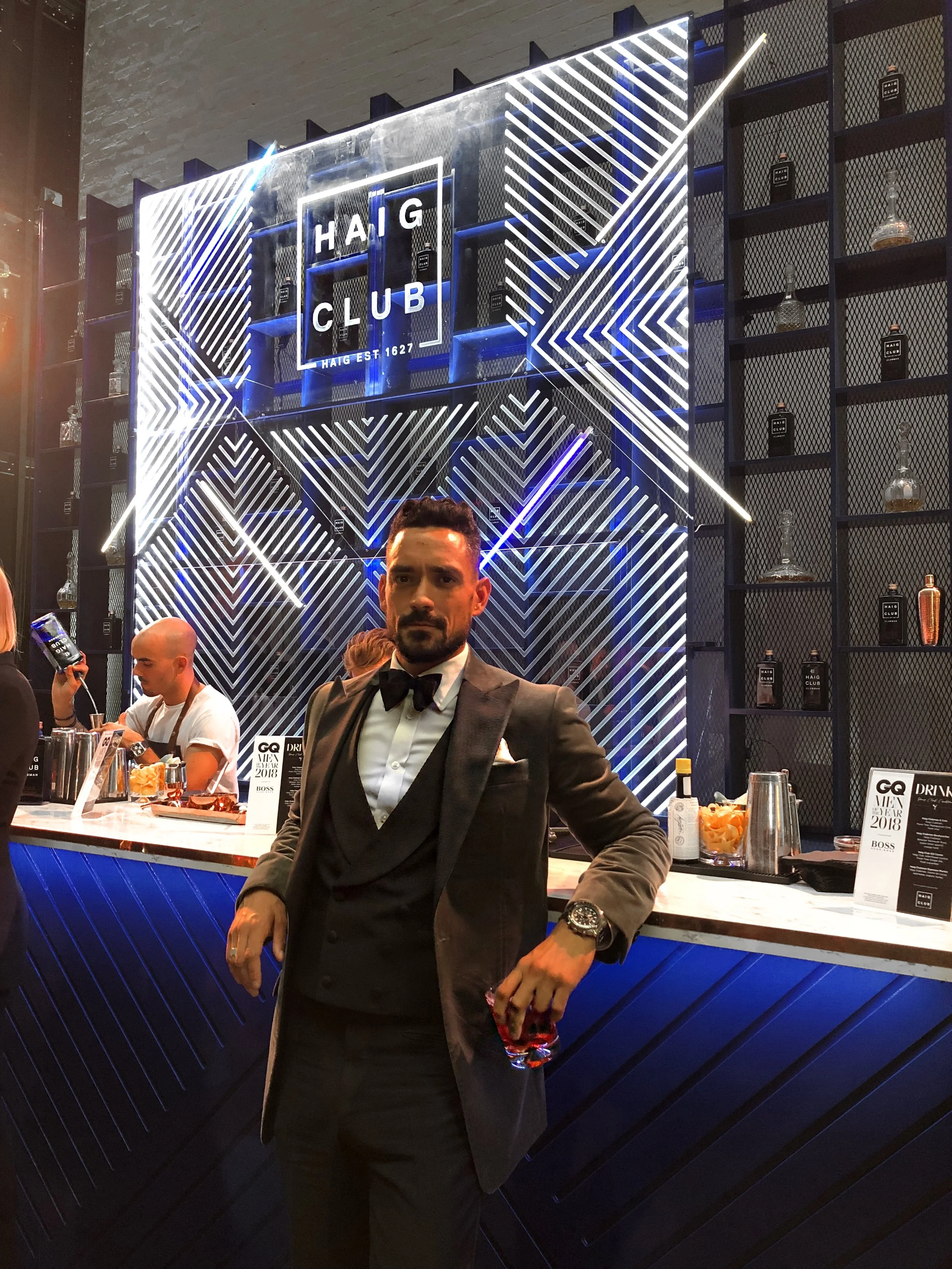 HAIG CLUB Awards Jeff Goldblum Icon of The Year at the GQ MOTY Awards 2018