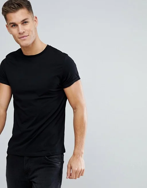 ASOS Black T-Shirt Men