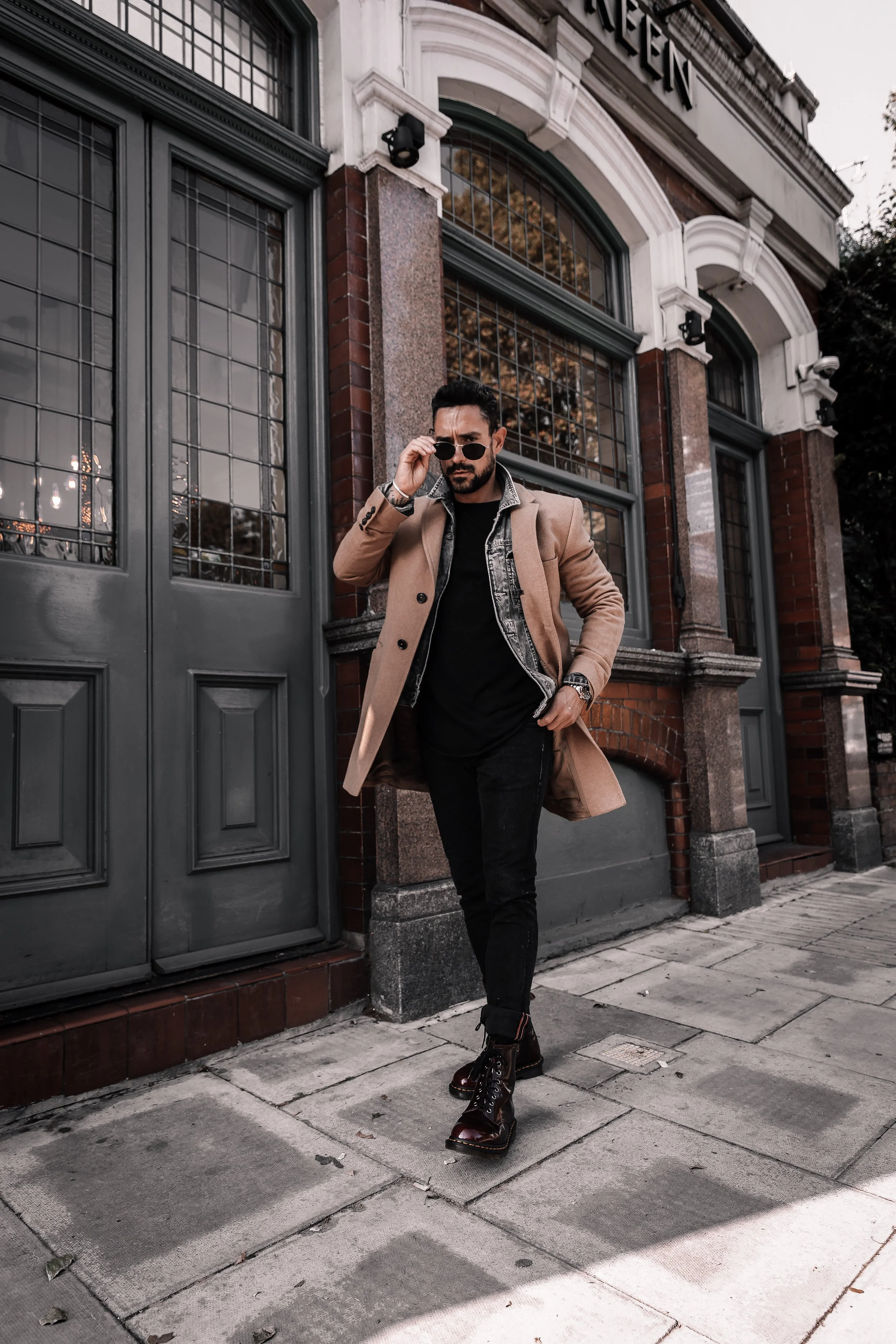 Carl Thompson Blogger Camel Coat 1.JPG