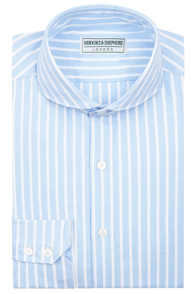 Blue Pinstripe Shirt