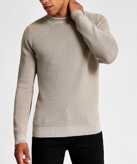 River Island Stone Jumper