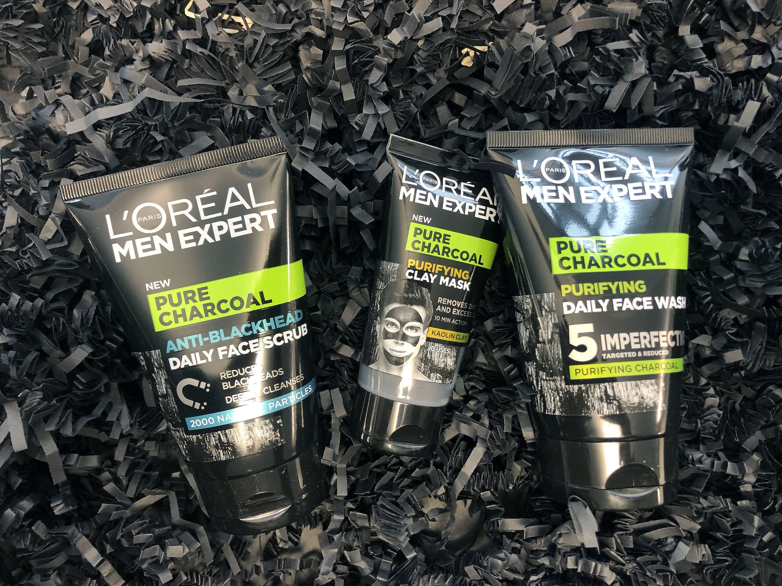 loreal men charcoal face wash