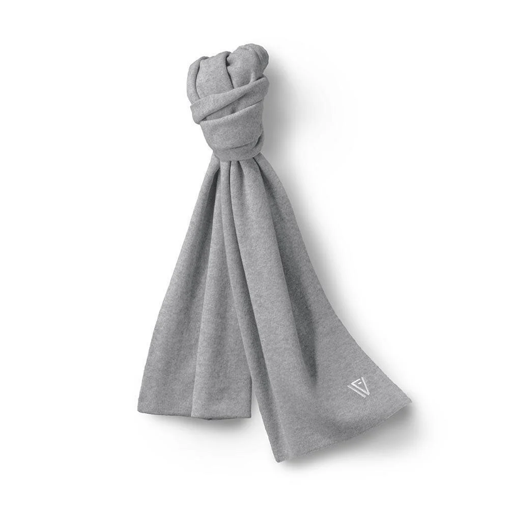 Grey Cashmere Scarf