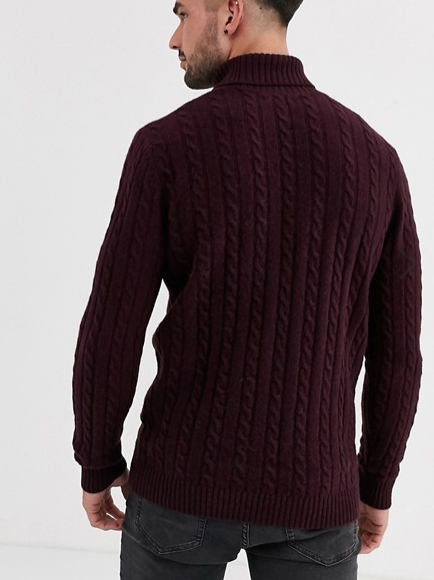 Burgundy Jumper