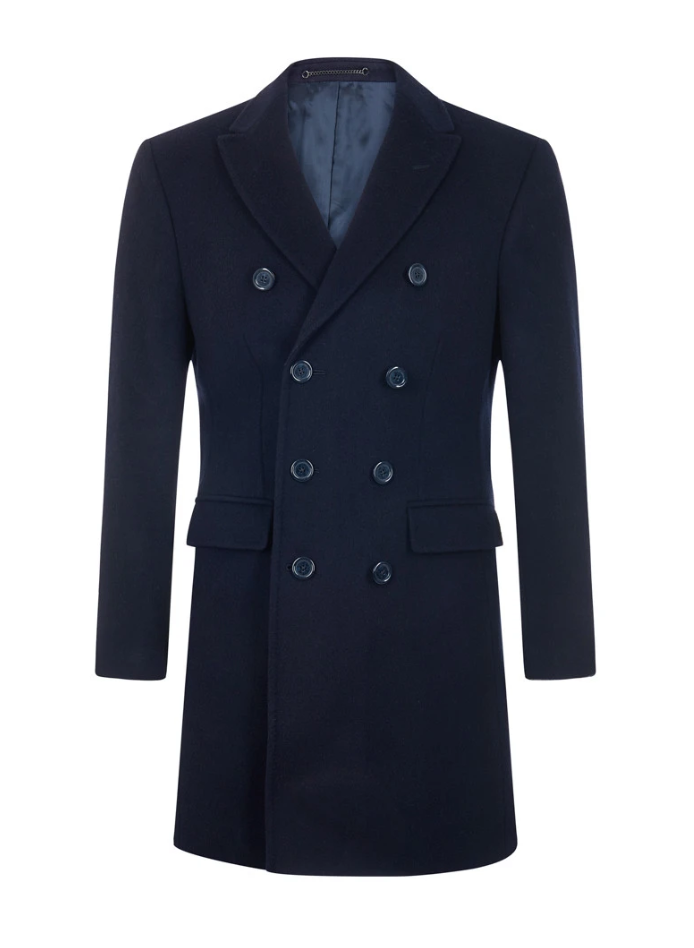 Navy Overcoat