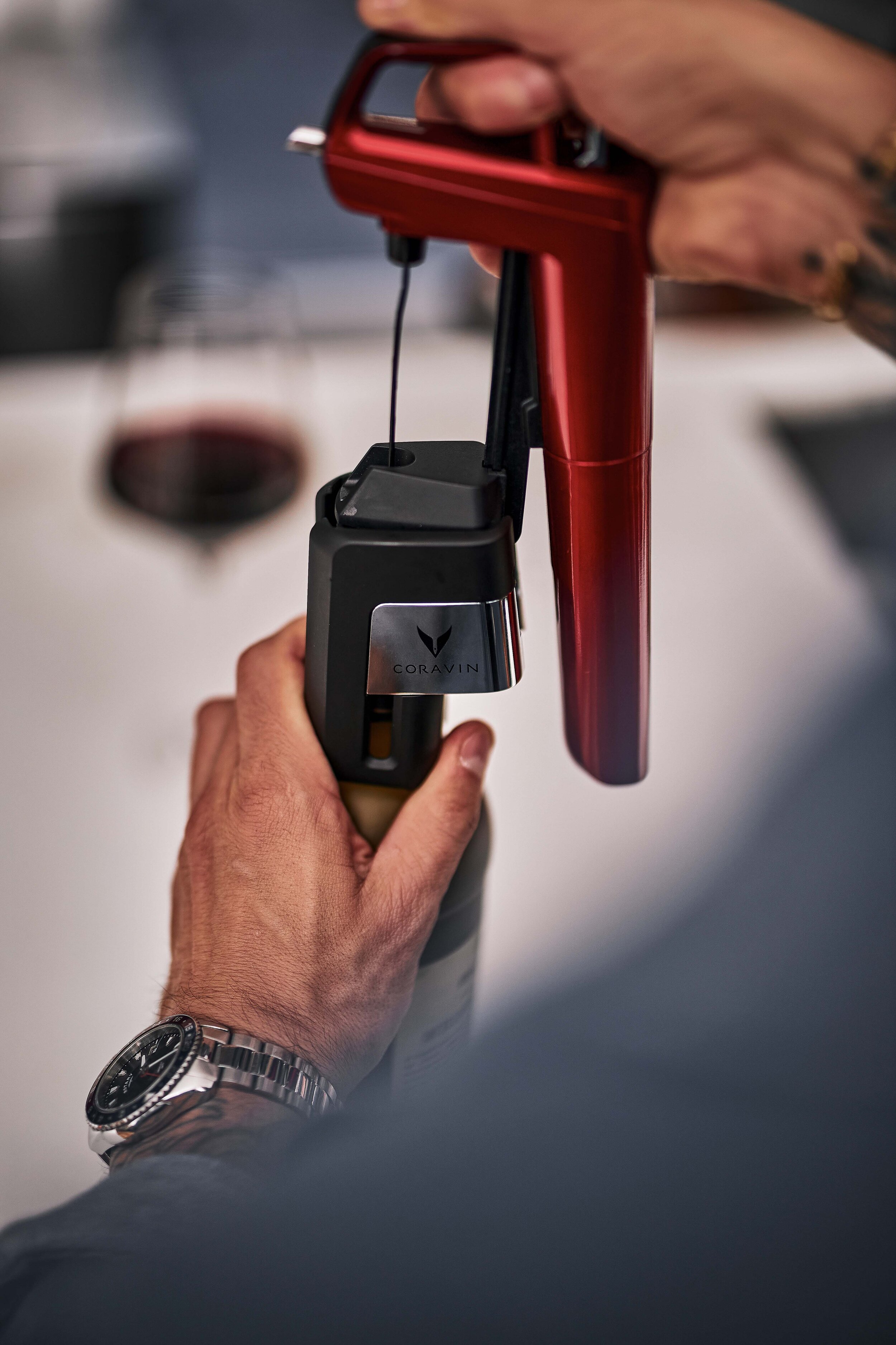 How to use Coravin