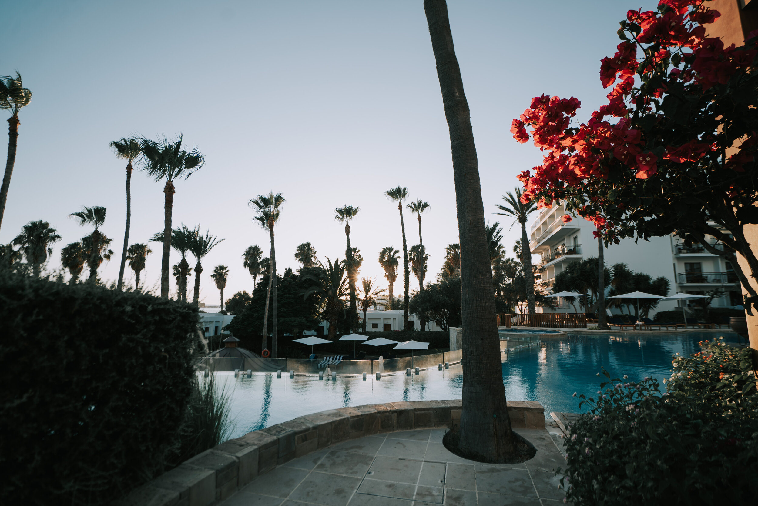 Annabelle Hotel Paphos Swimming Pool atg Sun Rise.JPG