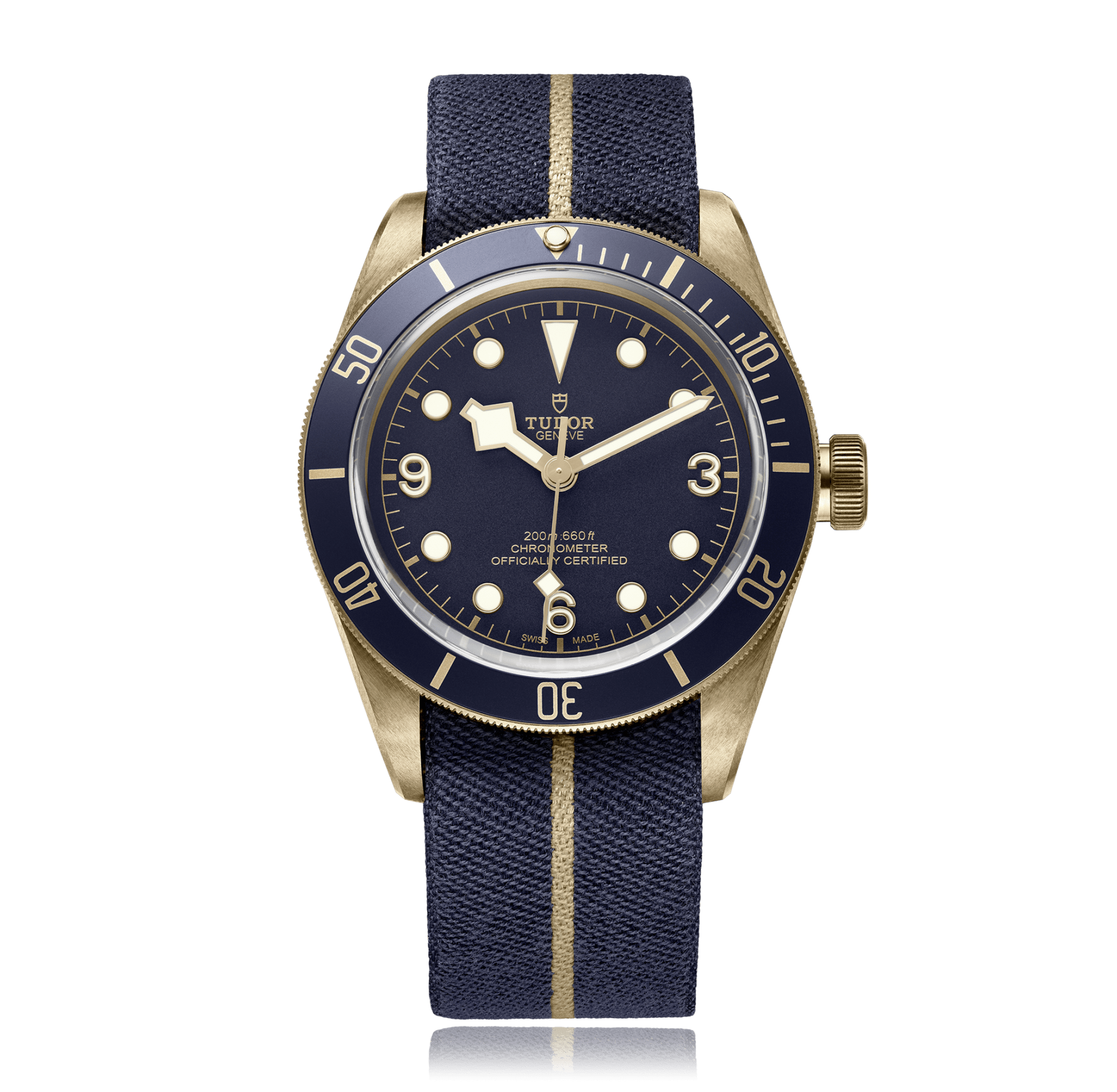 TUDOR Black Bay Bronze Bucherer Blue Watch