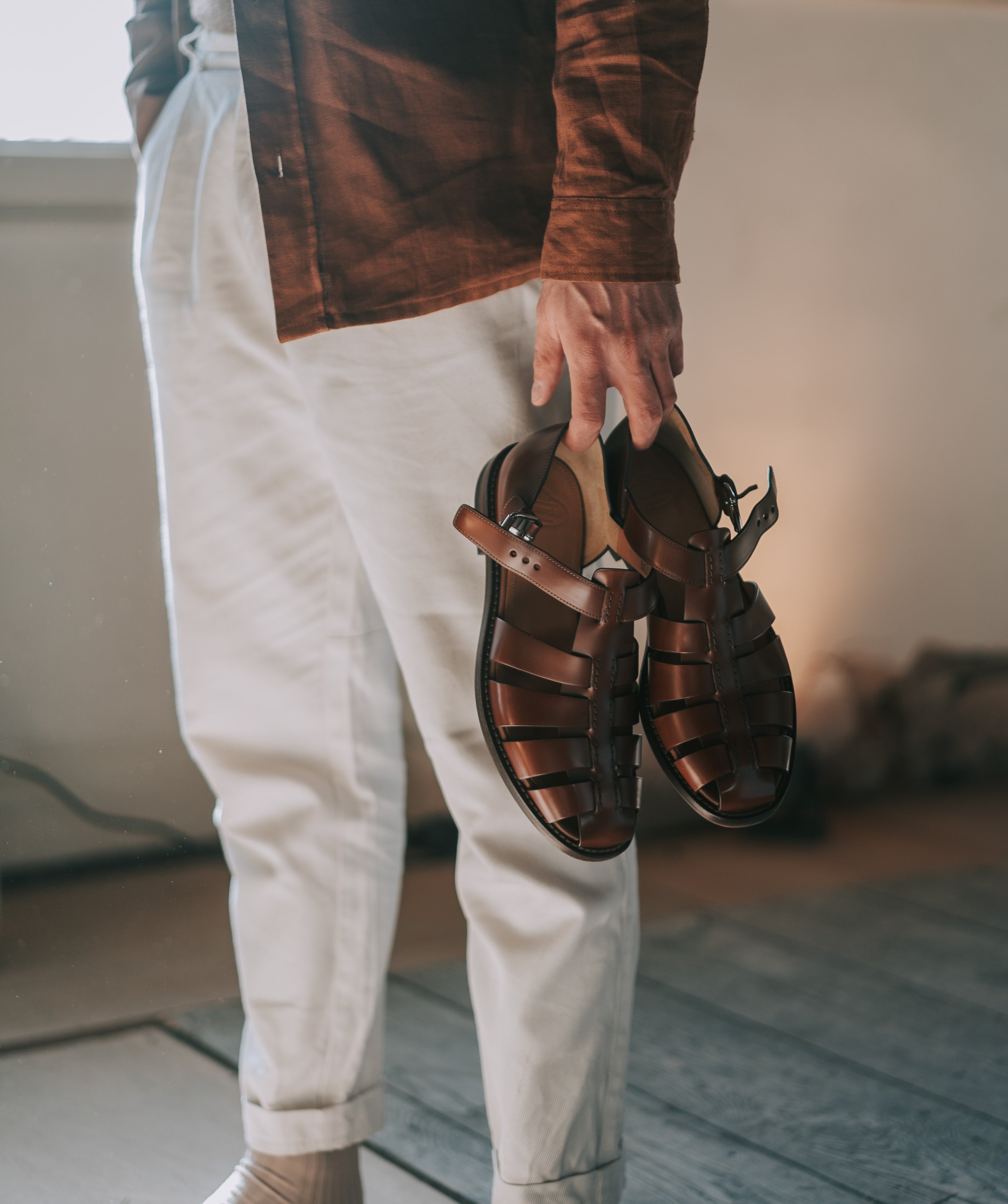 How to Style a pair of Fisherman Sandals (From Church's) — MEN'S