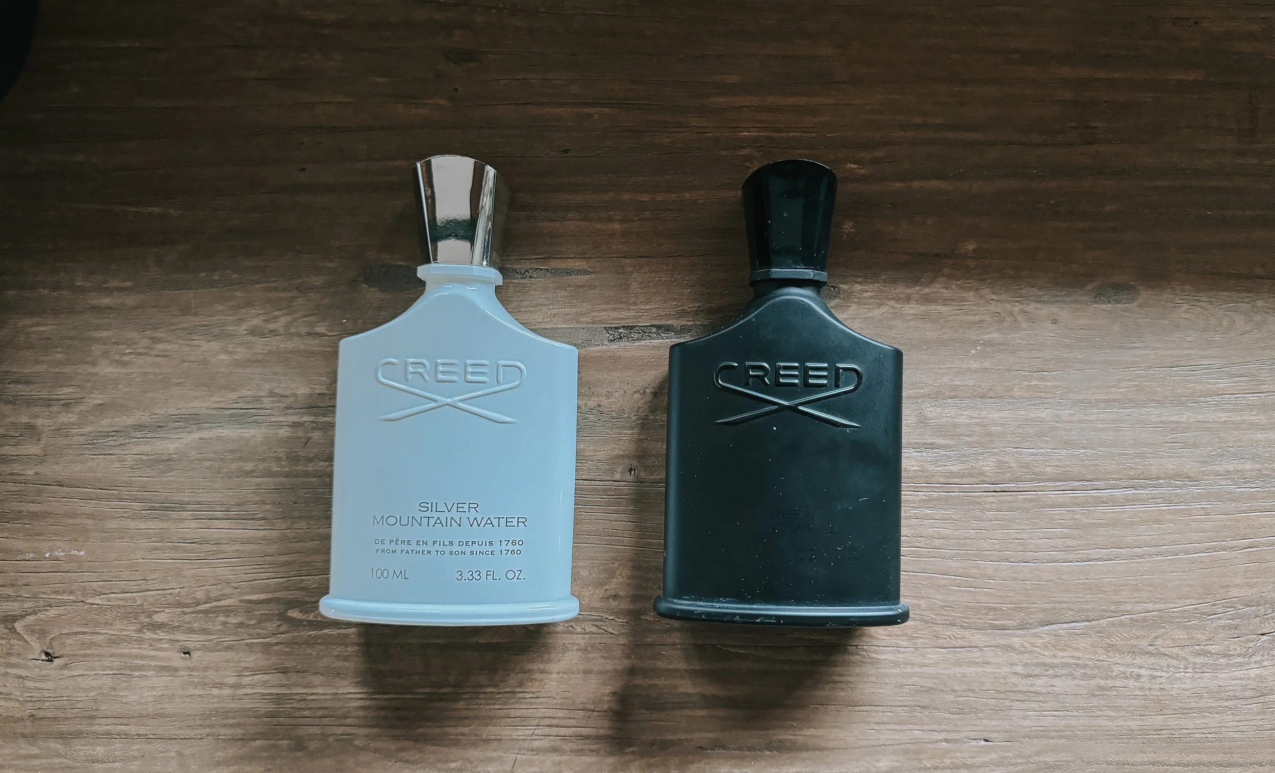 Scent Showdown: Silver Mountain Water vs Green Irish Tweed by Creed