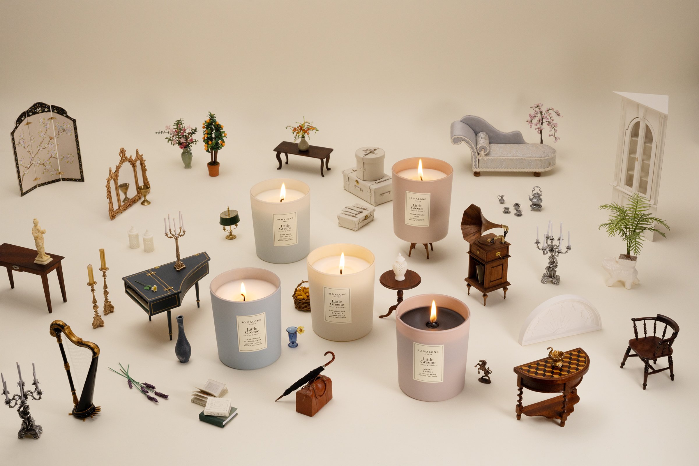 Creating Atmosphere at Home: The New Jo Malone London x Little Greene Candle Collection