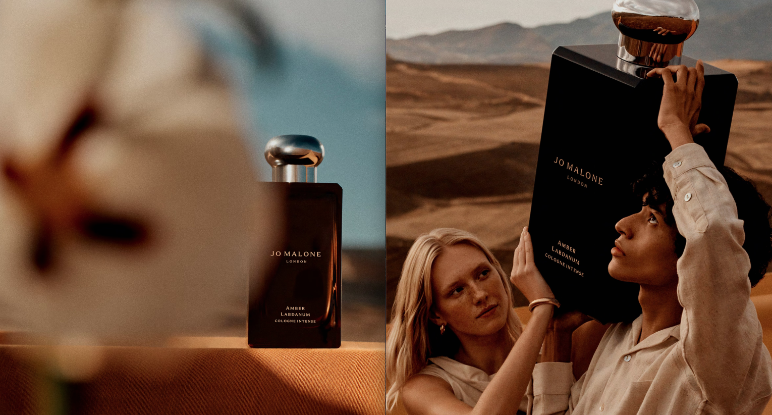 Jo Malone London Amber & Labdanum Cologne Intense: A Radiant Trail of Warmth and Sensuality