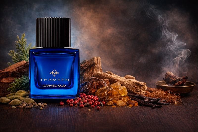 Carved Oud by Thameen: A Regal, All‑Day Signature