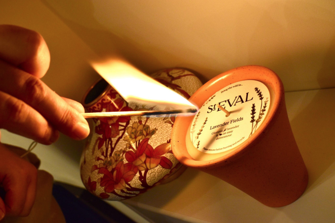 Lavender Fields - A Souvenir from Cornwall - Candle Review