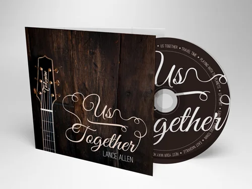 Lance Allen, fingerstyle guitarist, CD Package