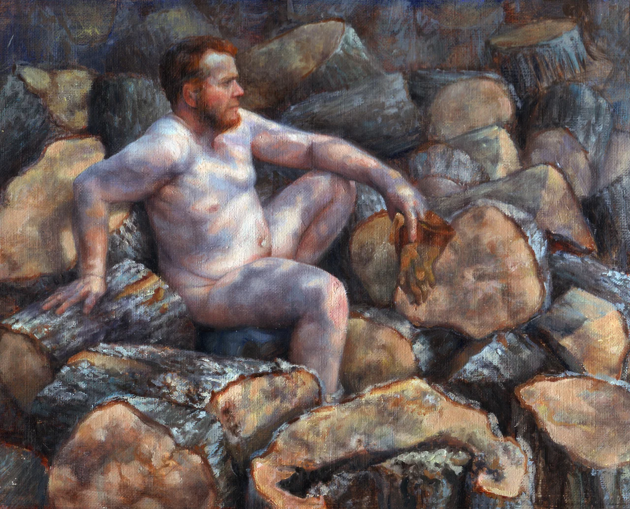 Andrew, in the Woodpile (Dämmerung) 