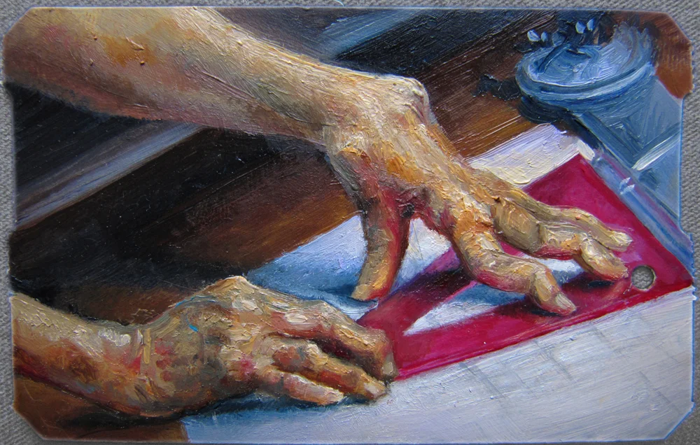 Christine’s Hands (Drawing)