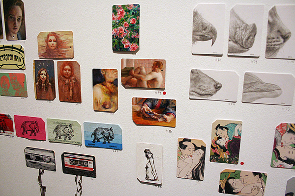 Charis' metrocards (middle) were included in the article's slideshow: http://flavorwire.com/163328/subway-cards-art/9