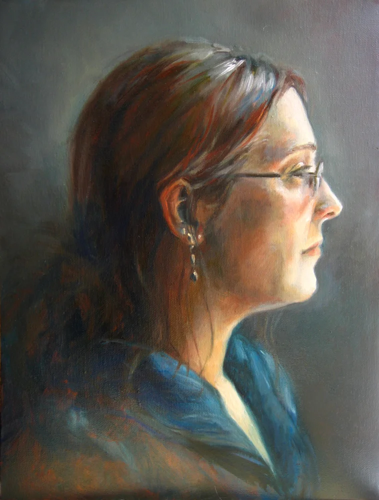 Untitled (Blue Portrait)