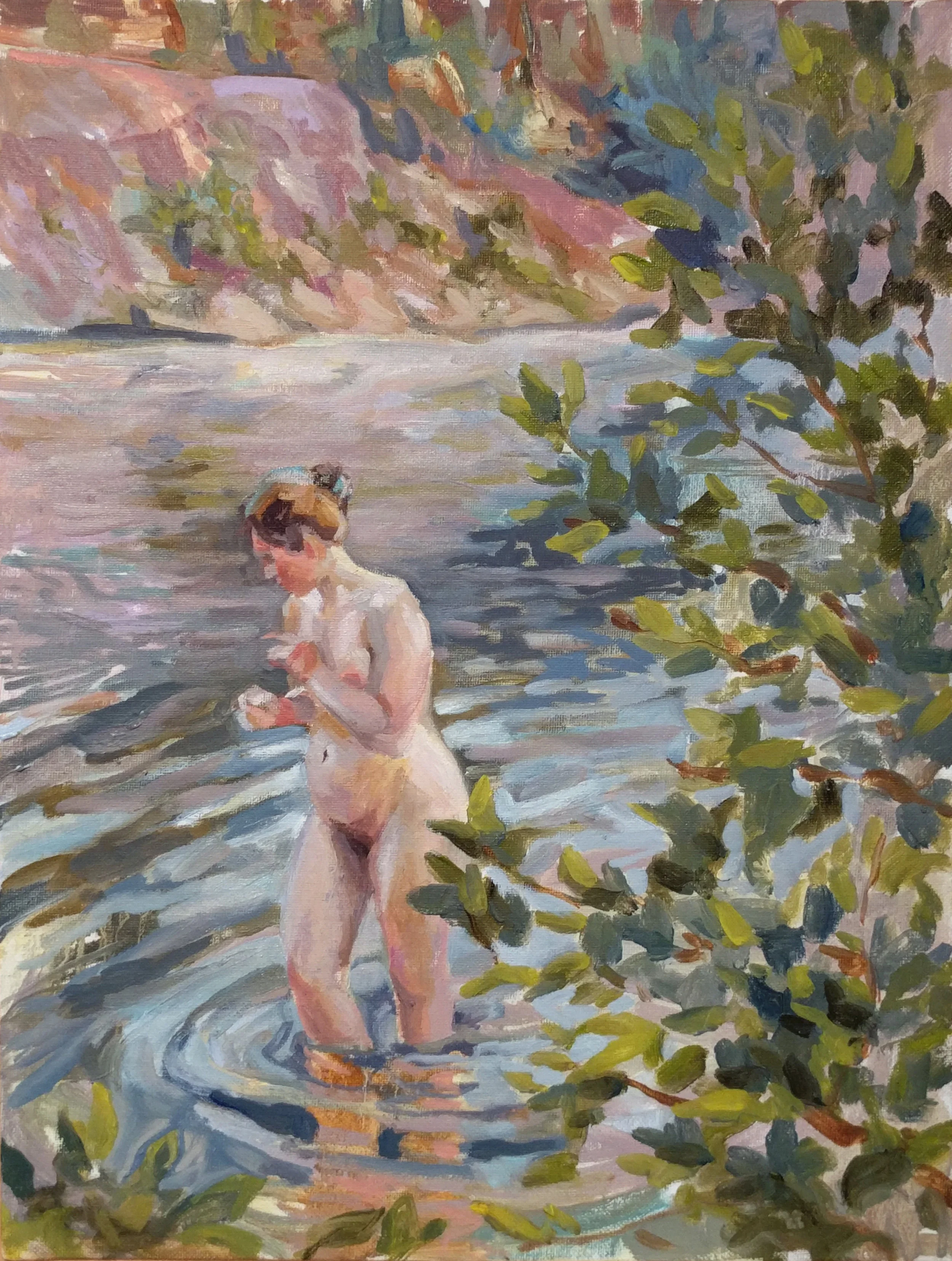 Quick mastercopy after Zorn: "Frileuse." 
