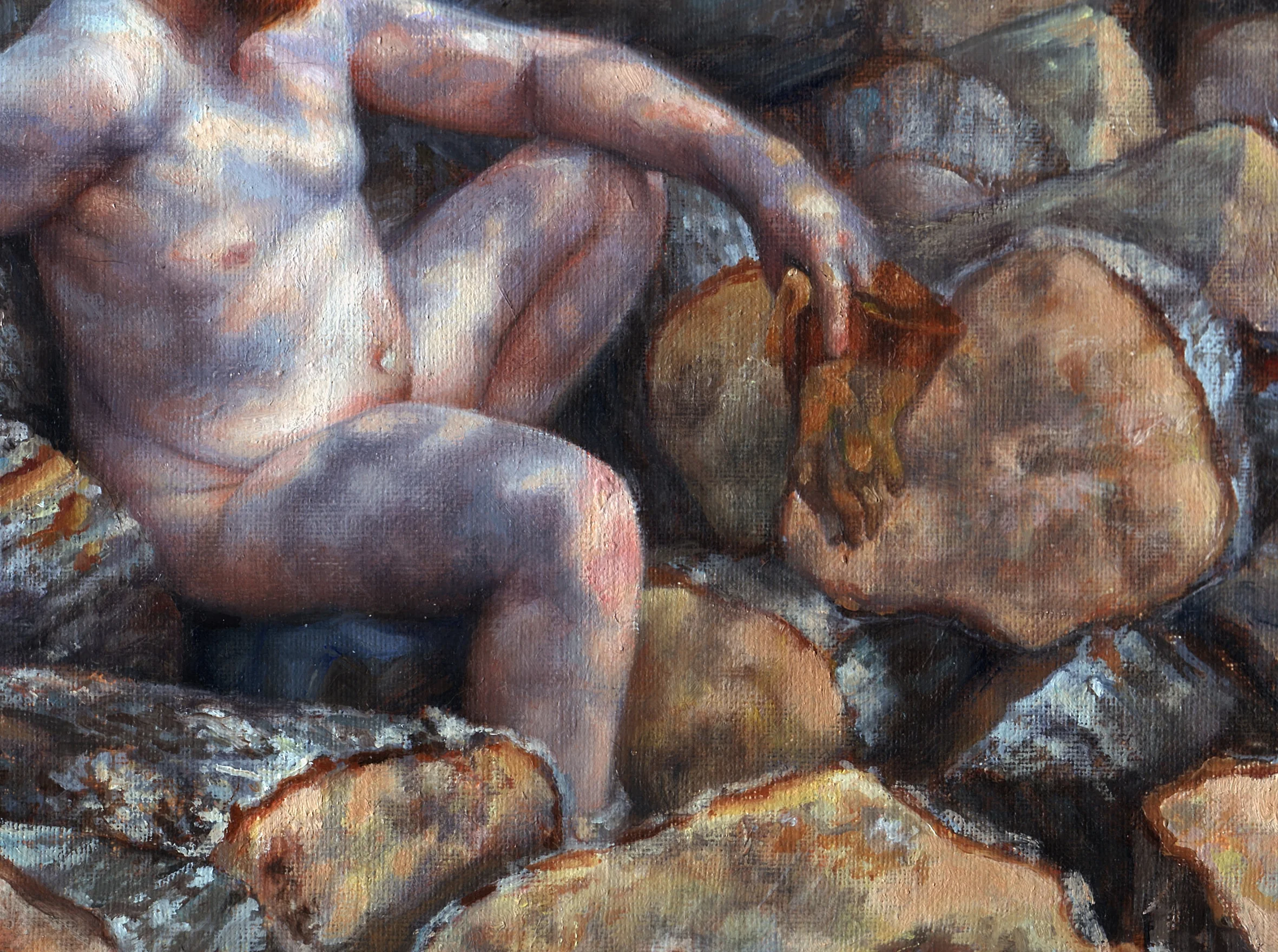 DETAIL: Andrew, in the Woodpile (Dämmerung)