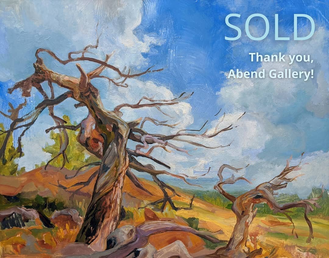 🏷️🤝 🤗 What a perfect gift for Christmas! I am grateful to the person who purchased #CaitlinsTree and is now enjoying this in their home. My wishes to you for Christmas Peace and a sky-full of energy!

#artistsoffgridabend2020 #coloradoart  #artist