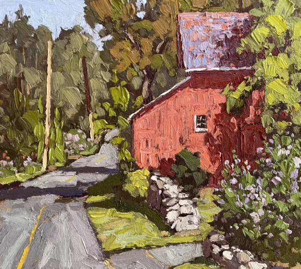 Jim Laurino, "Barn Study, Middlebury"