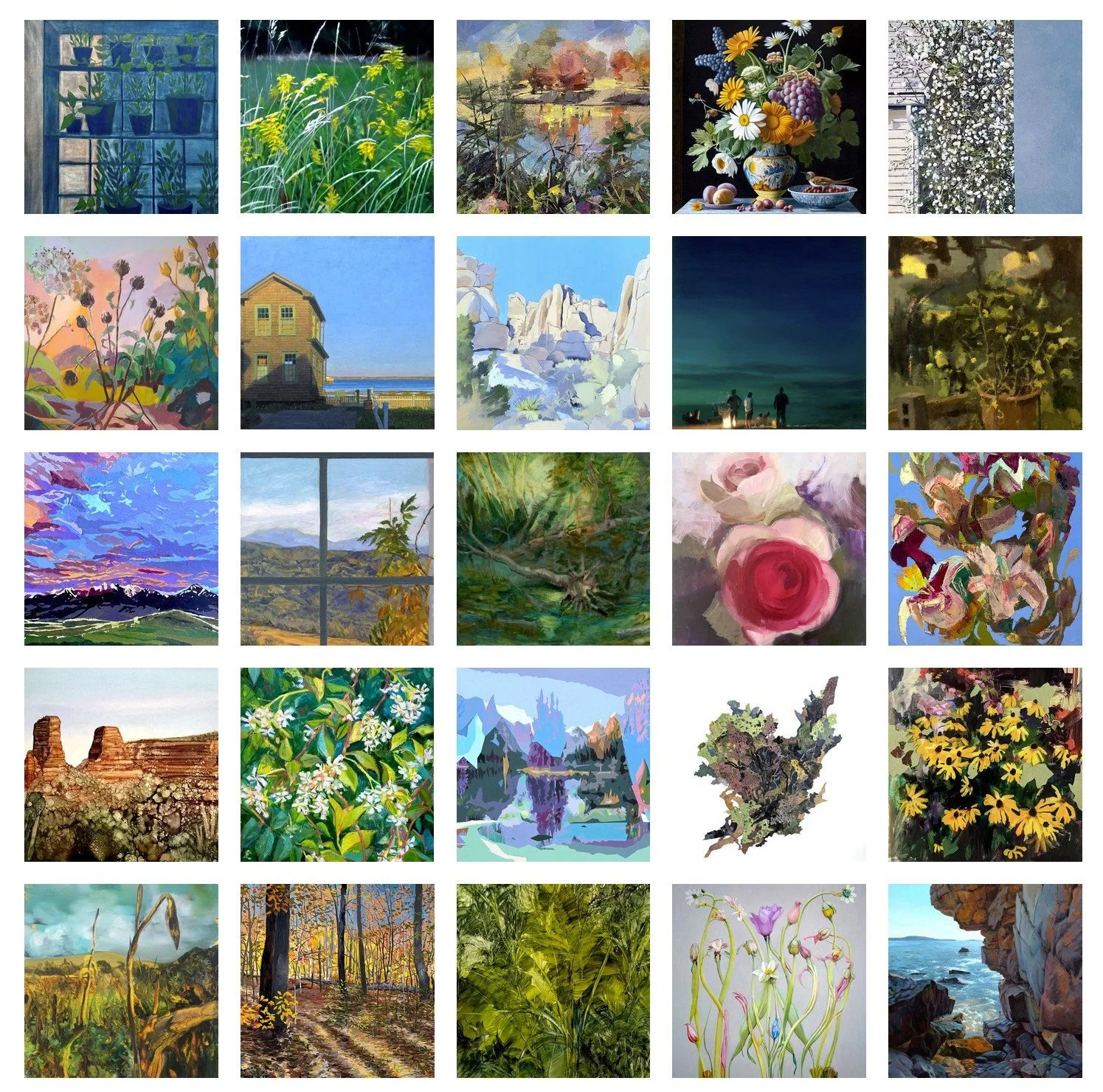 Let Nature In - The Painting Center