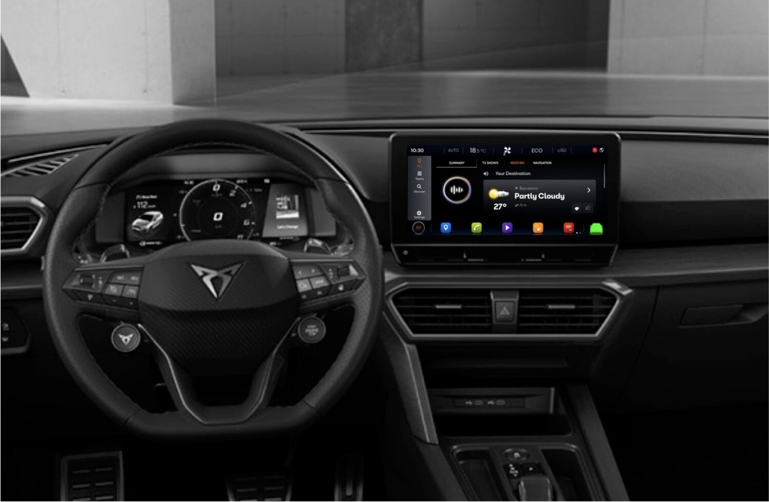 Vehicle VUI