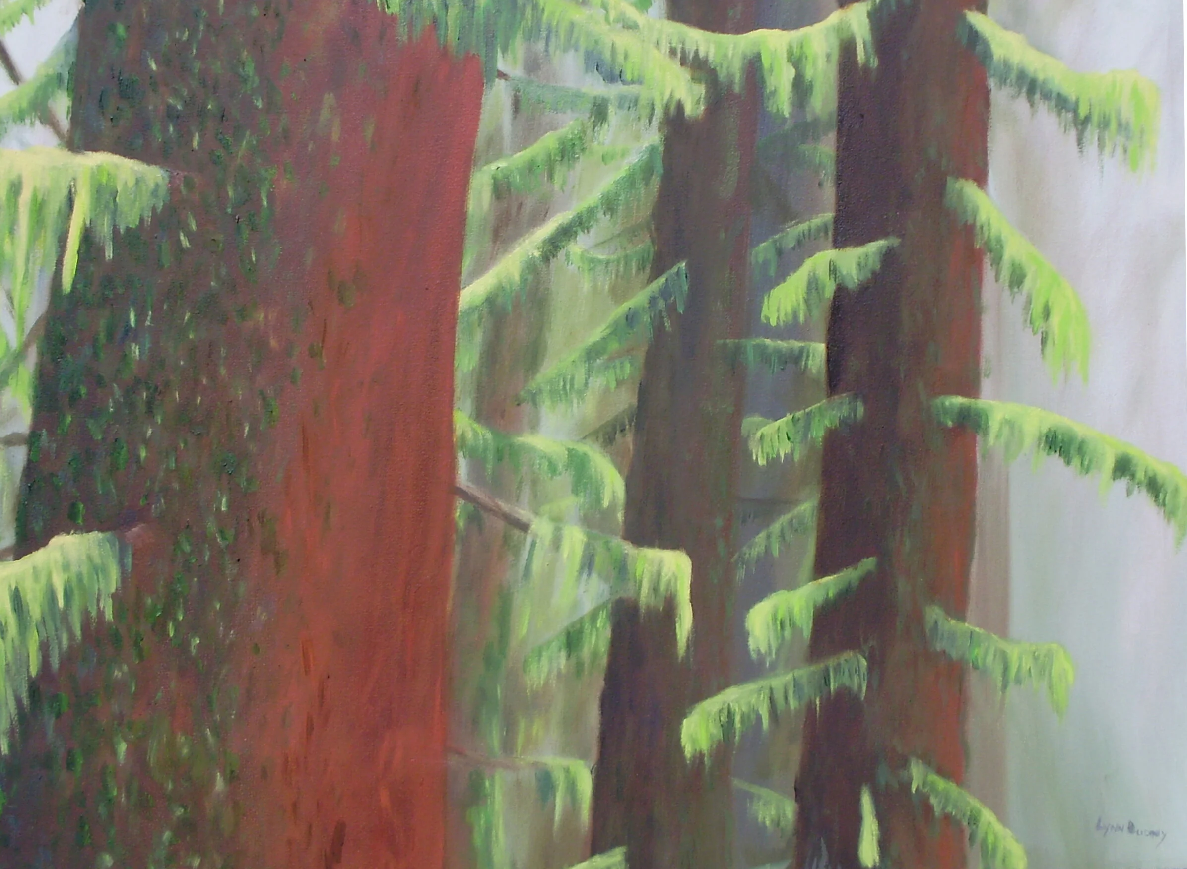 Greens and Greys | SOLD