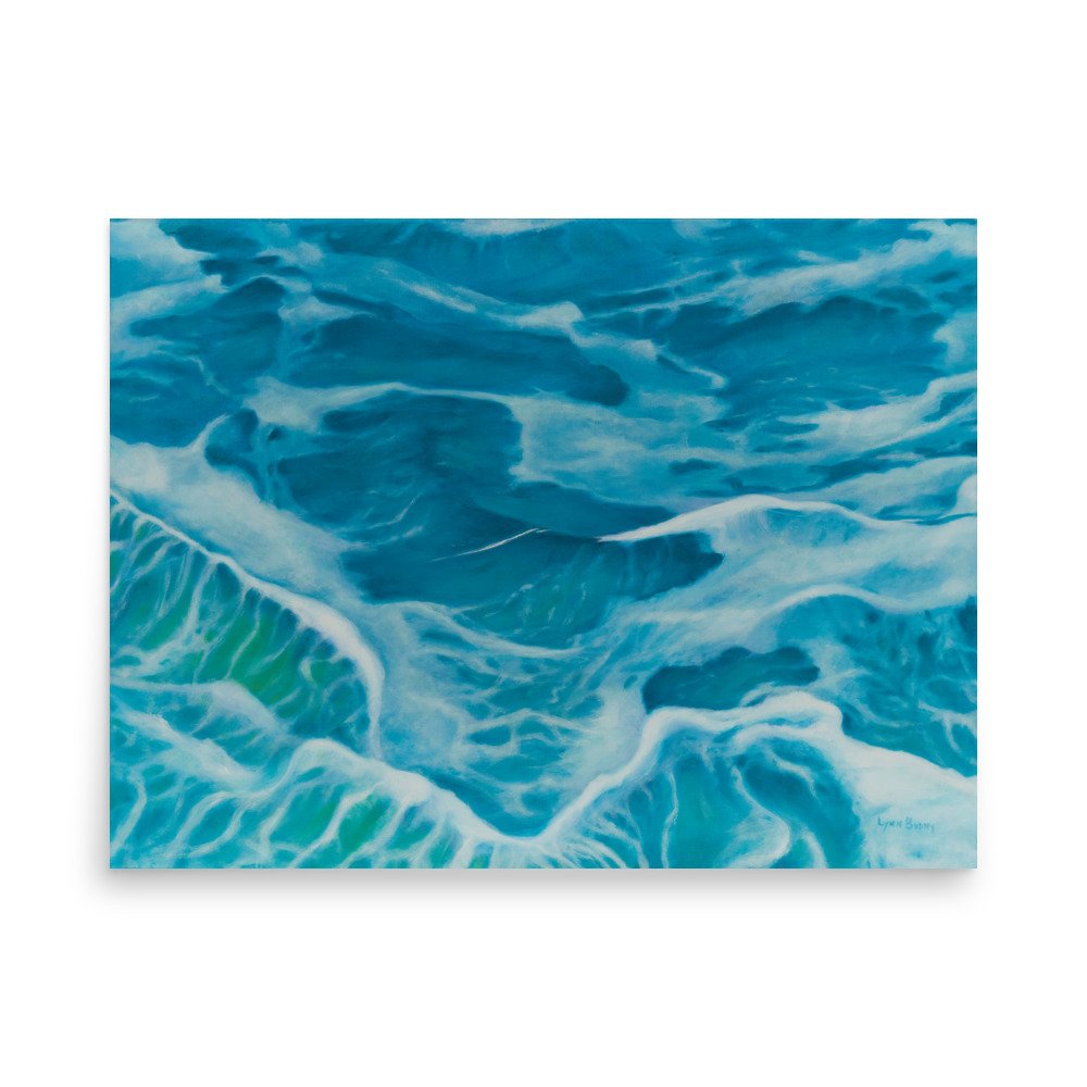 Wave Upon Wave print