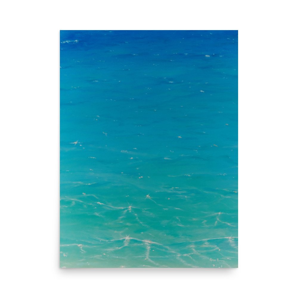 Azure And Light print