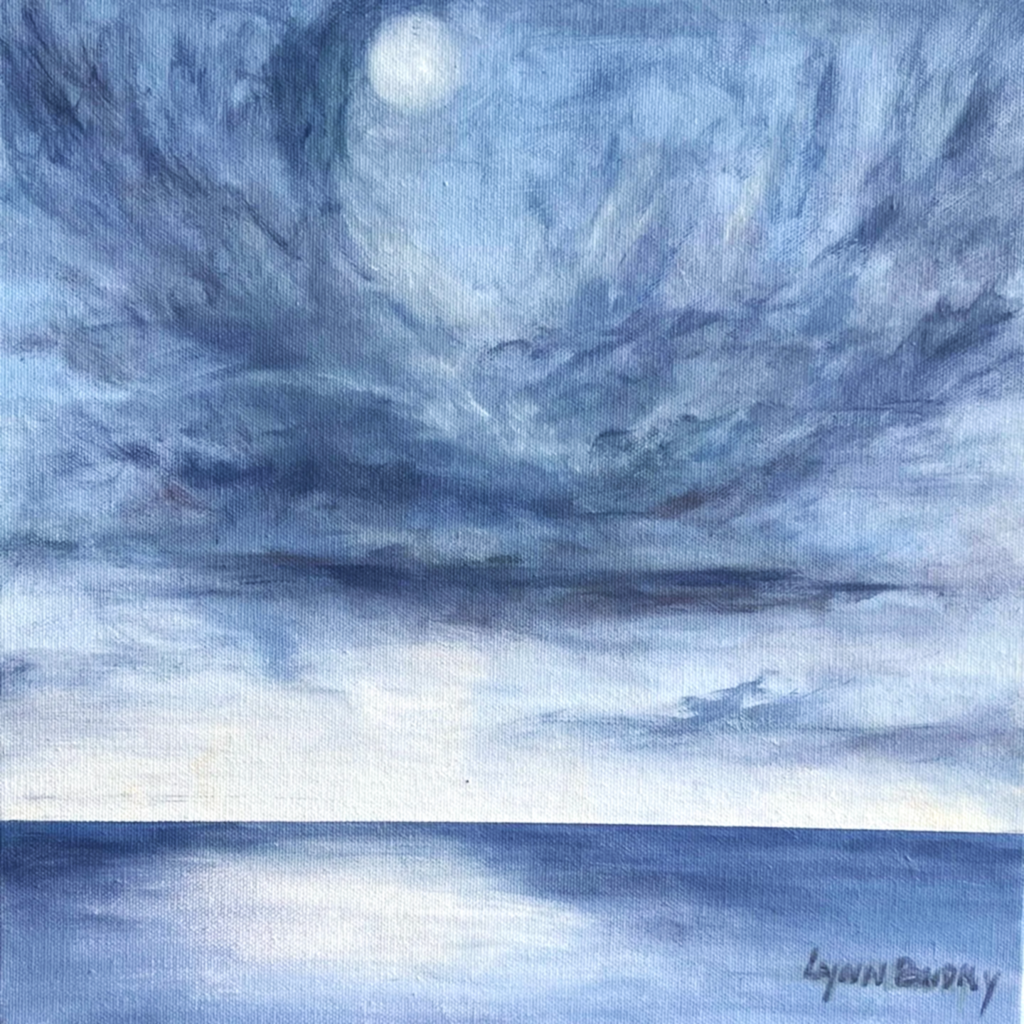 Moonlit | $250 CAD | 12"x12"