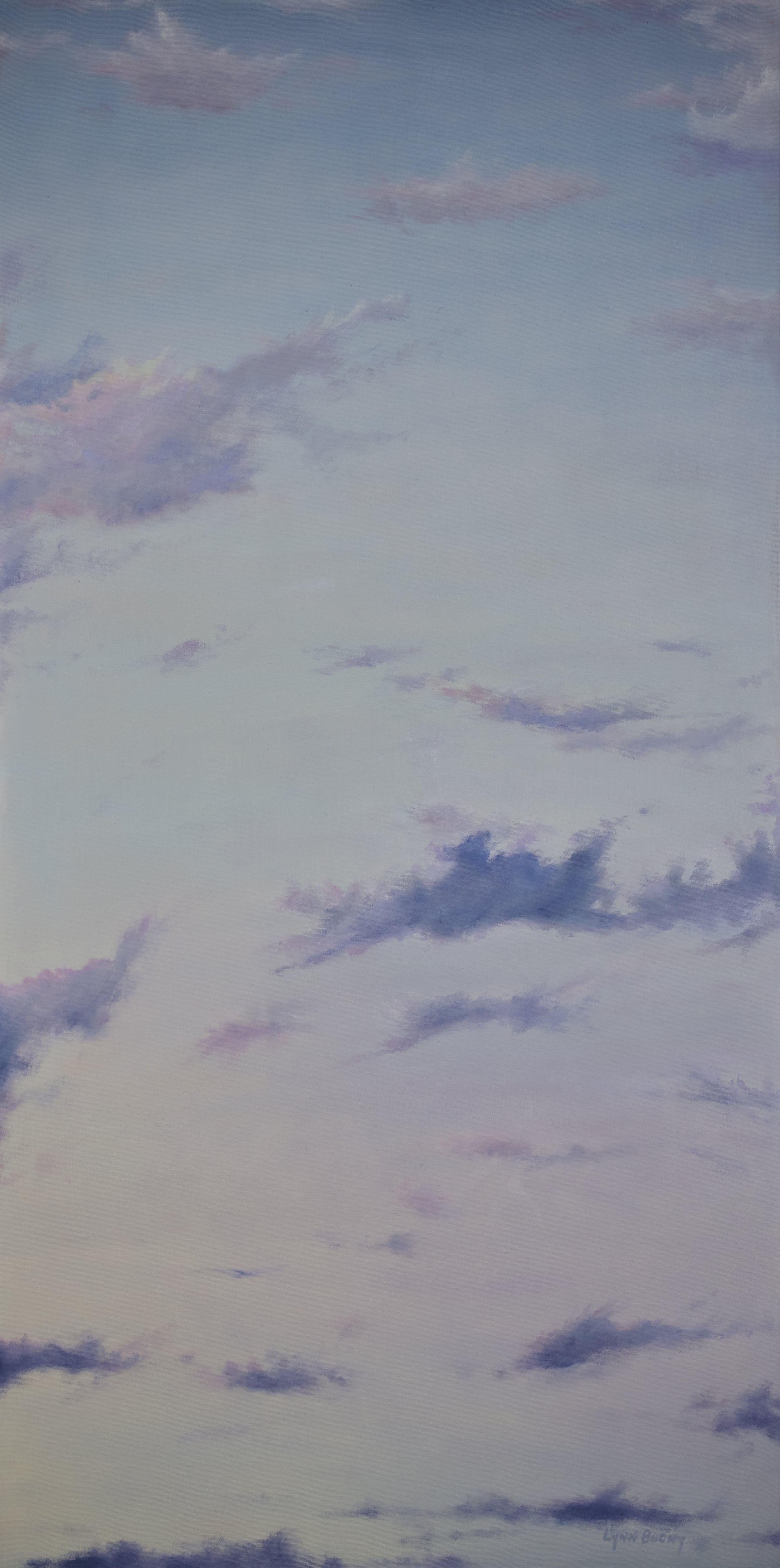 Gently Dawning, White Rock  |  $2,300 CAD  | 24"w x 48"h