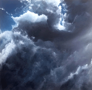 Storm Breaking | $1,800 CAD | 30”w x 30”h