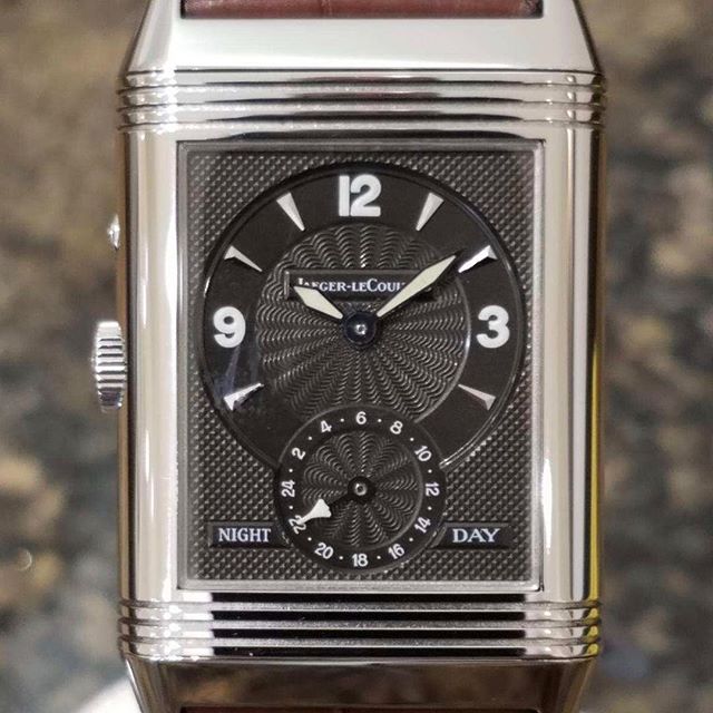 Jaeger Le Coultre Reverso Day Night. #dallaswatch #jaeger #jaegerlecoultre #reverso