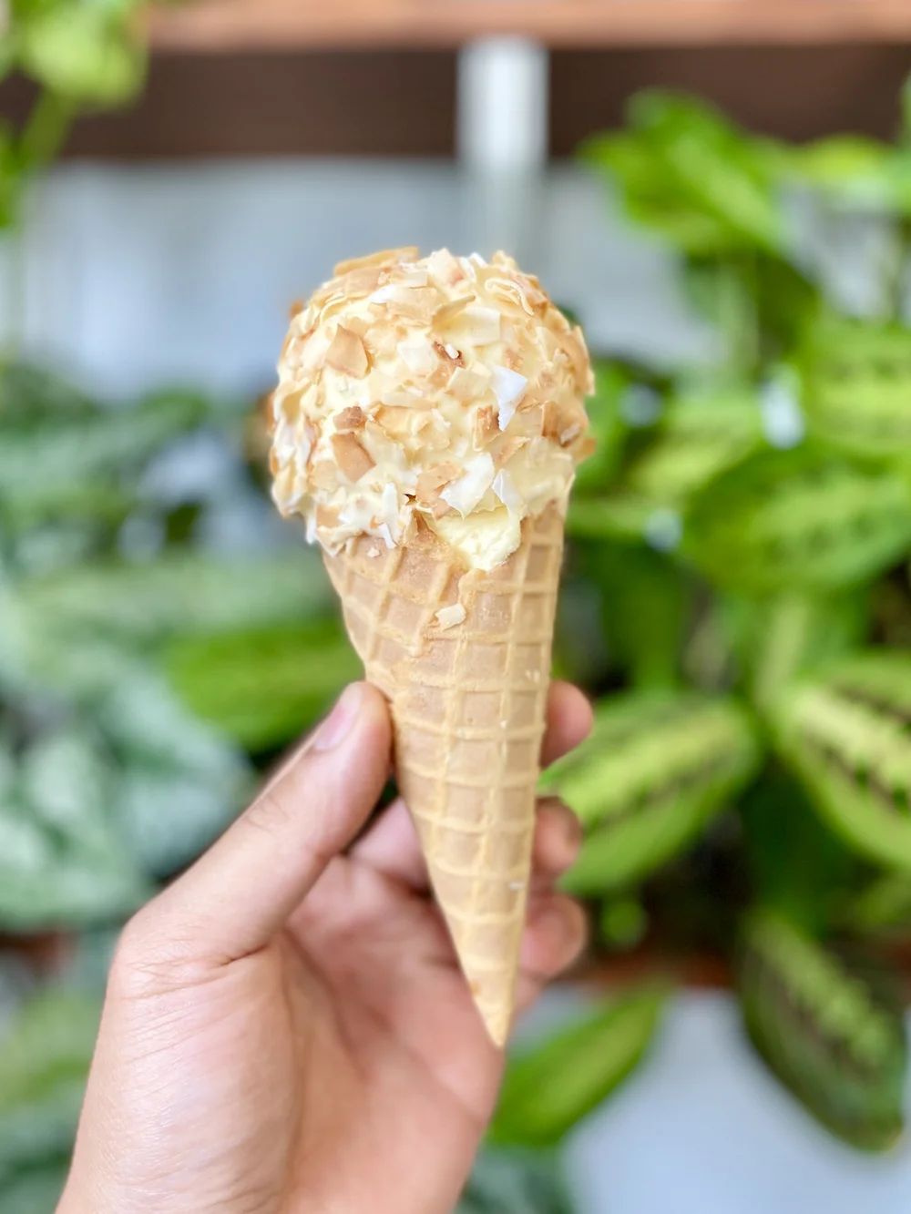 Passionfruit Ice Cream Cone — Tricycle Ice Cream