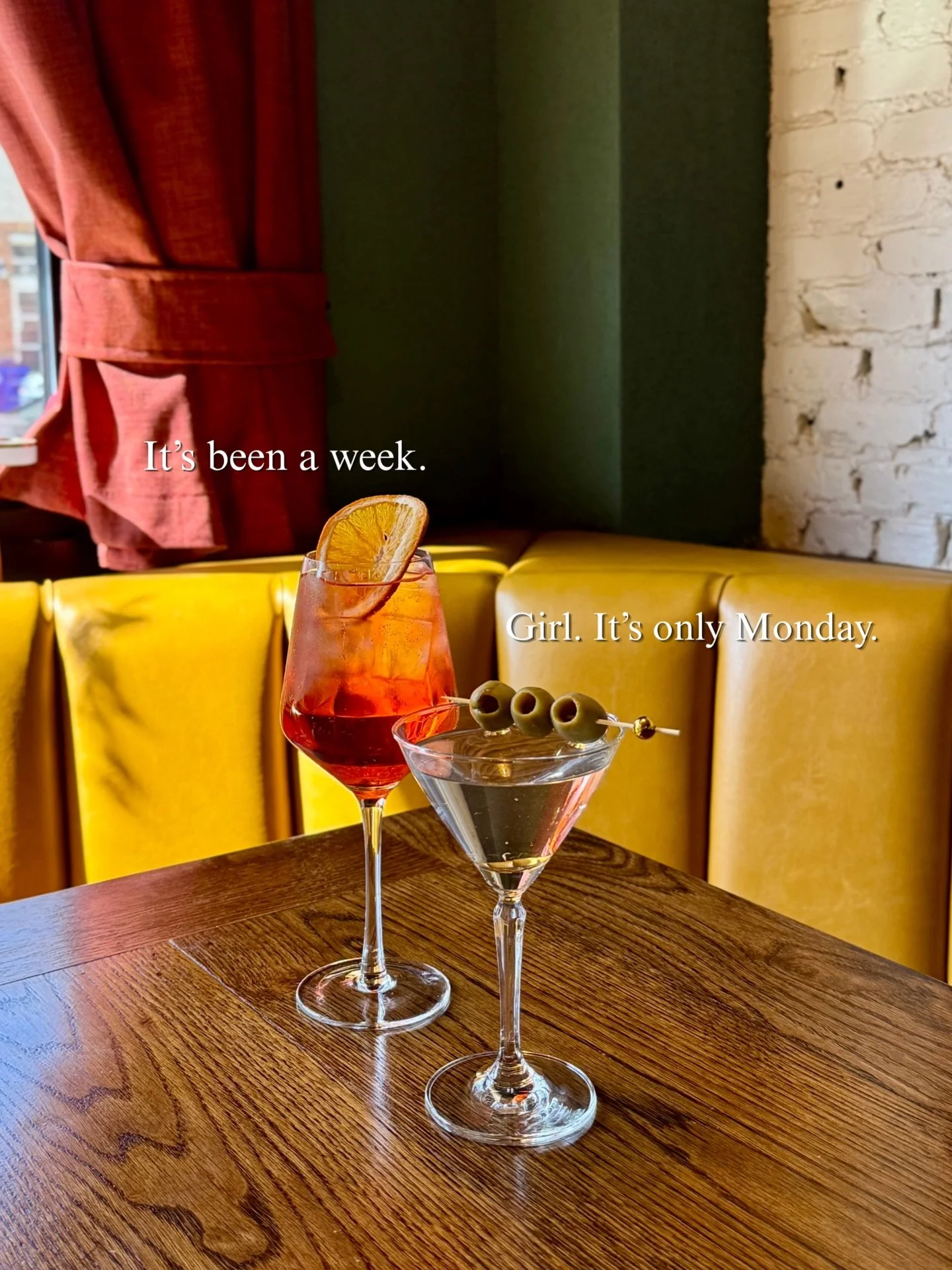 Oh. Right.🫠 Our All Day Happy Hour will help you forget what day it is🍹🍸🍺 Join us for $8 deals.

#astoria #astoriaqueens #astorianyc #itsinqueens