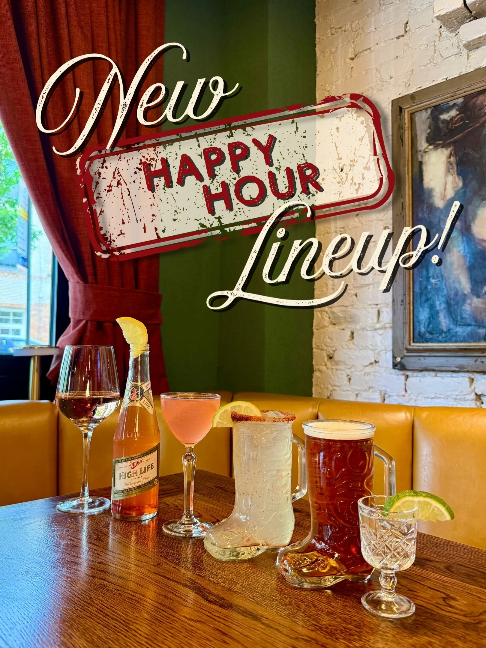 Summer temps have officially entered the chat and so has our new All Day Happy Hour lineup🔥🍹 Which one are you sipping on outdoors?😎

$8 🍾 Ros&egrave; 
$7 🍺 Spaghett
$8 🍸 City Girl Cosmo
$9 🍹Boot-Rita
$9 👢Boilermaker 

#astoria #astorianyc #a