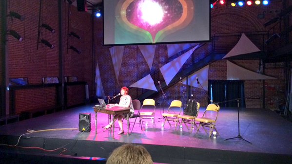 A perfect stage for talking about a game inspired by Origami and abstract sculpture! 
