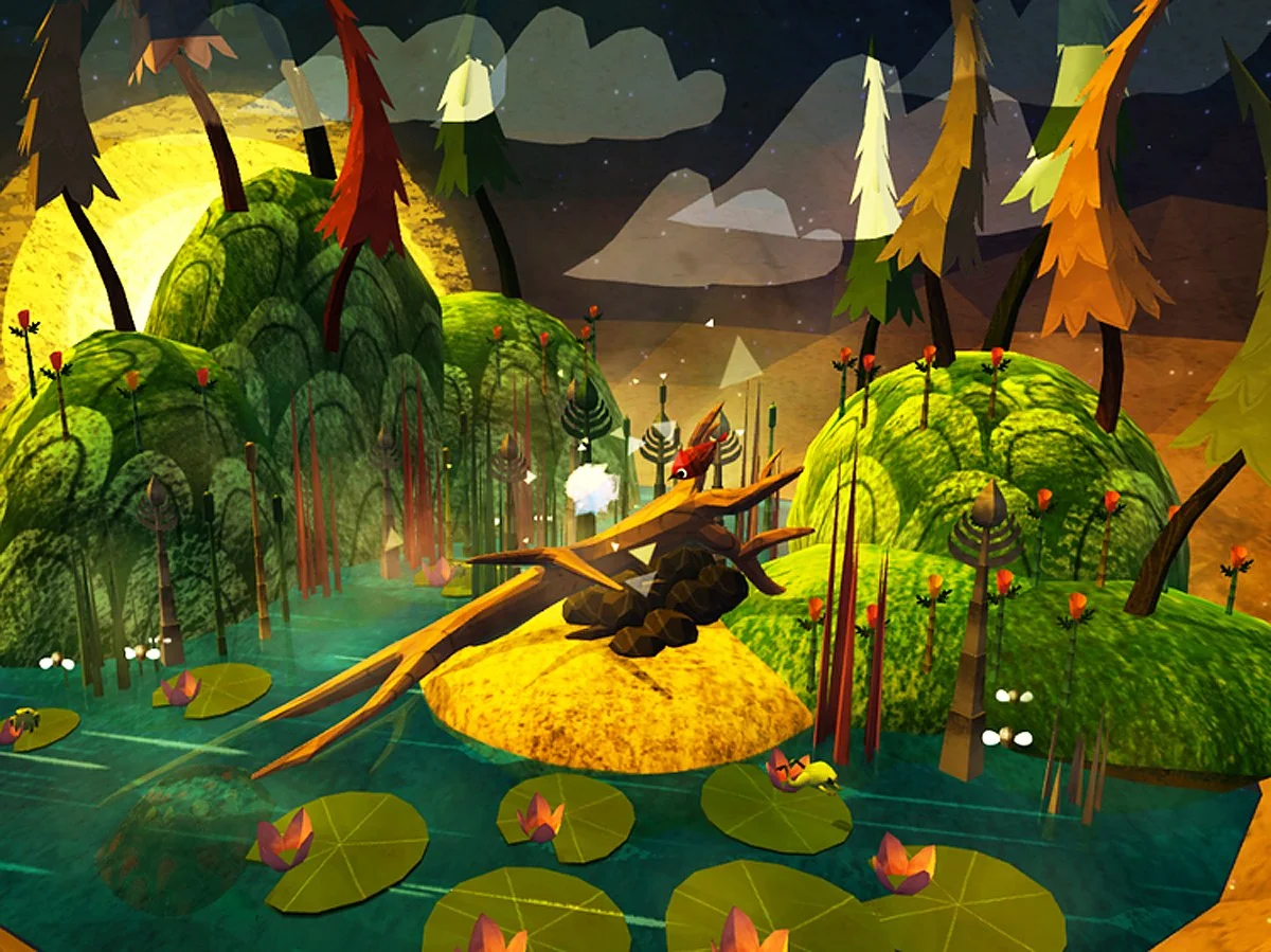 Still of the bird from our upcoming PC & VR title Luna
